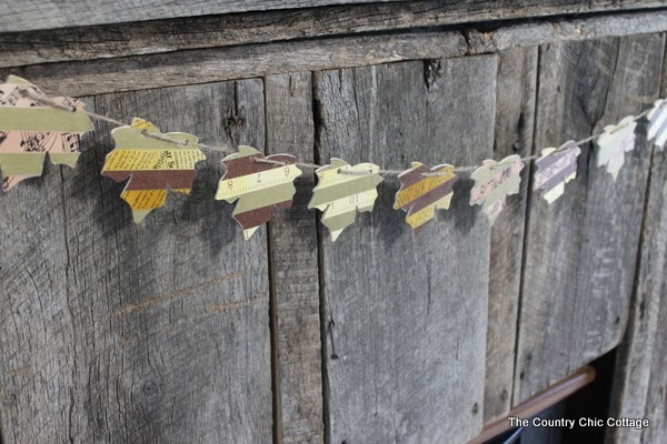 Washi Tape Fall Leaf Garland -- a fun craft project that you can make in minutes for your Thanksgiving or fall decor. Washi Tape Fall Leaf Garland -- a fun craft project that you can make in minutes for your Thanksgiving or fall decor.