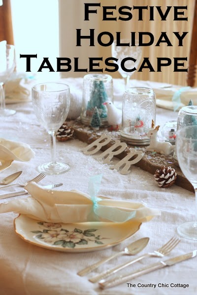 Festive Holiday Tablescape and Prepping for a Holiday Party - Angie ...