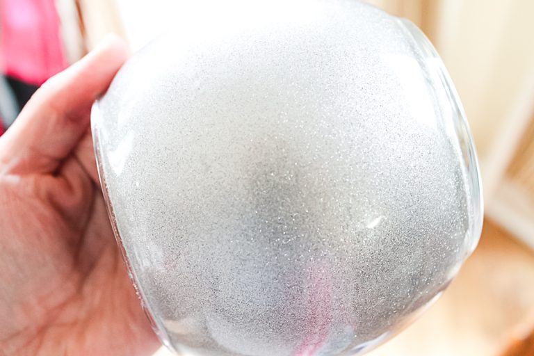 How to Apply Glitter on Glass the Easy Way Angie Holden The Country