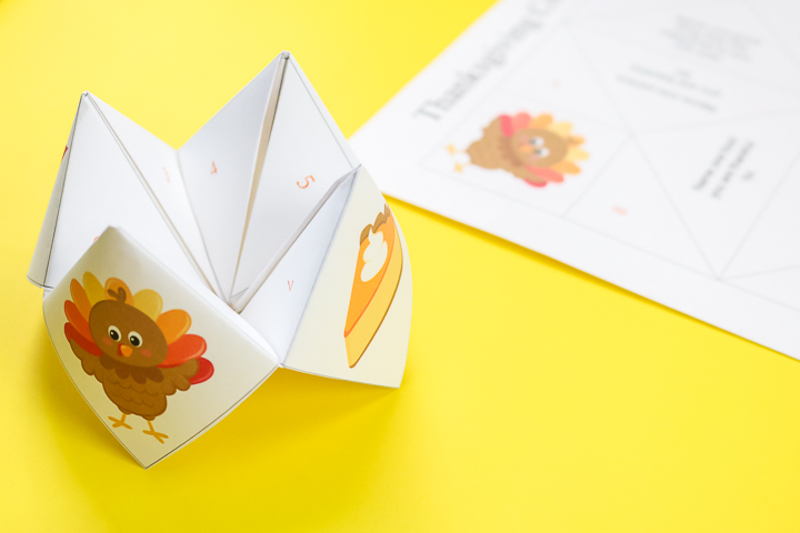 fall cootie catcher