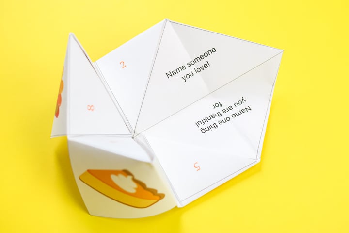 kids cootie catcher