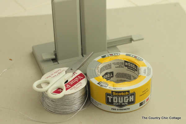 Gift wrap for men with duct tape -- a fun way to wrap gifts for guys! Learn how to make a bow from duct tape! supplies needed to make a duct tape bow