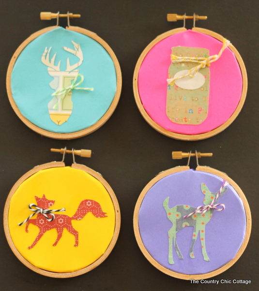 Embroidery Hoop Art - Angie Holden The Country Chic Cottage