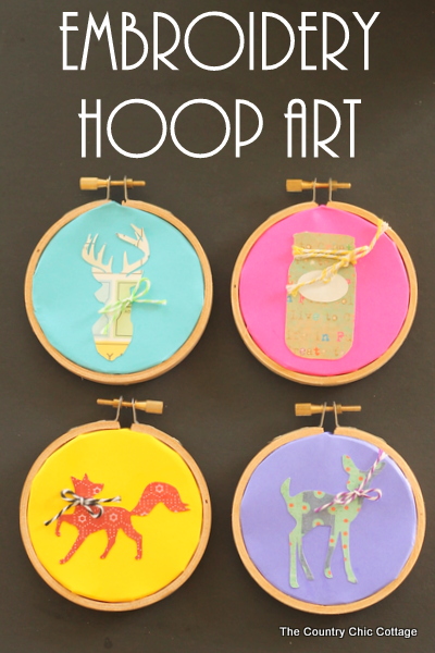 Embroidery Hoop Art -- use paper to create amazing embroidery hoop art with this easy to follow craft tutorial. Embroidery Hoop Art -- use paper to create amazing embroidery hoop art with this easy to follow craft tutorial.