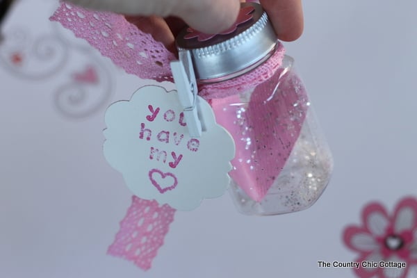 Heart in a Jar Valentine -- give you sweetheart you heart in a jar with this fun craft video tutorial.