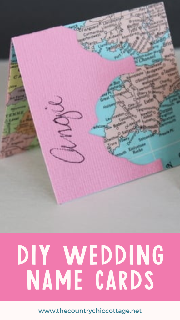Recycled Map Placecards -- make placecards for your next party or a wedding from recycled maps with these great ideas.