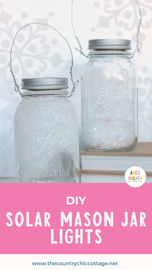 DIY solar mason jar lights