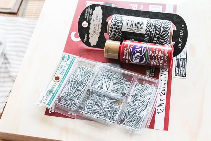 supplies to make string art