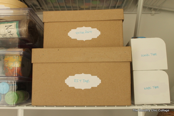 Organized Craft Closet -- turn any under utilized closet in your home into a fabulous craft closet with these tips and tricks. Organized Craft Closet -- turn any under utilized closet in your home into a fabulous craft closet with these tips and tricks.