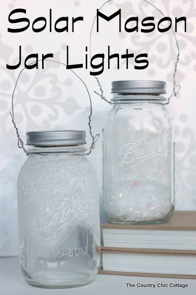 DIY Solar Mason Jar Lights 