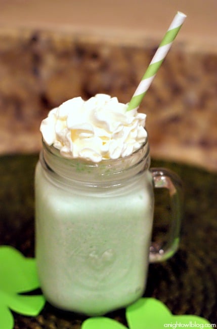 sugar free shamrock shake