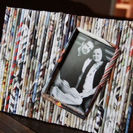 Paper Reed Frame by I'll Get You My Pretties