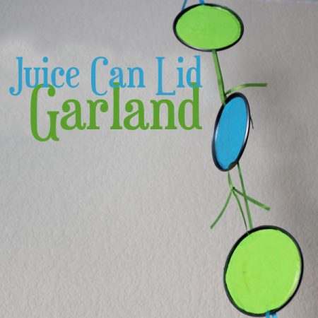 juice can lid garland by 30 minute crafts