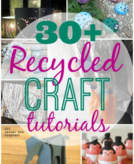 Recycled Crafts -- a collection of crafts to make with recycled materials.