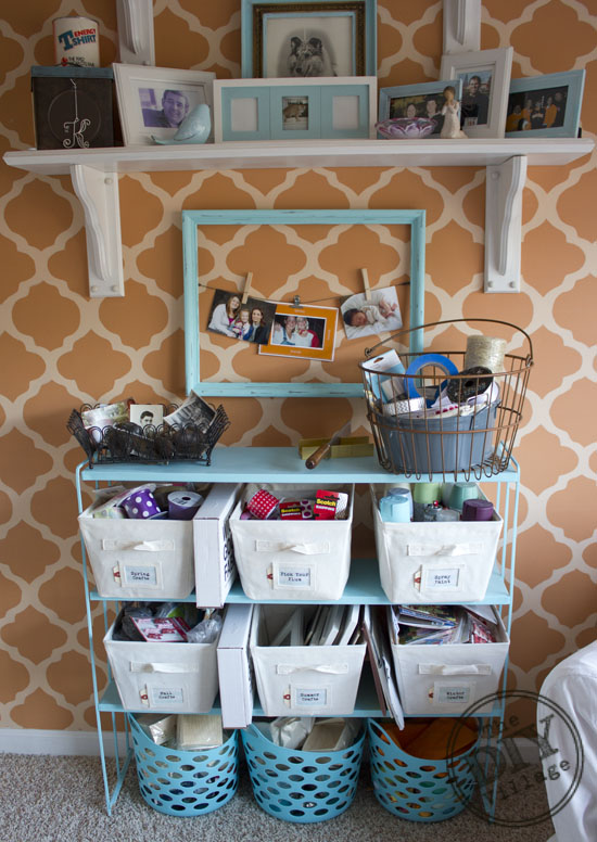 Organized Craft Room Tours -- tours of fabulous craft rooms with tons of ideas for organization.