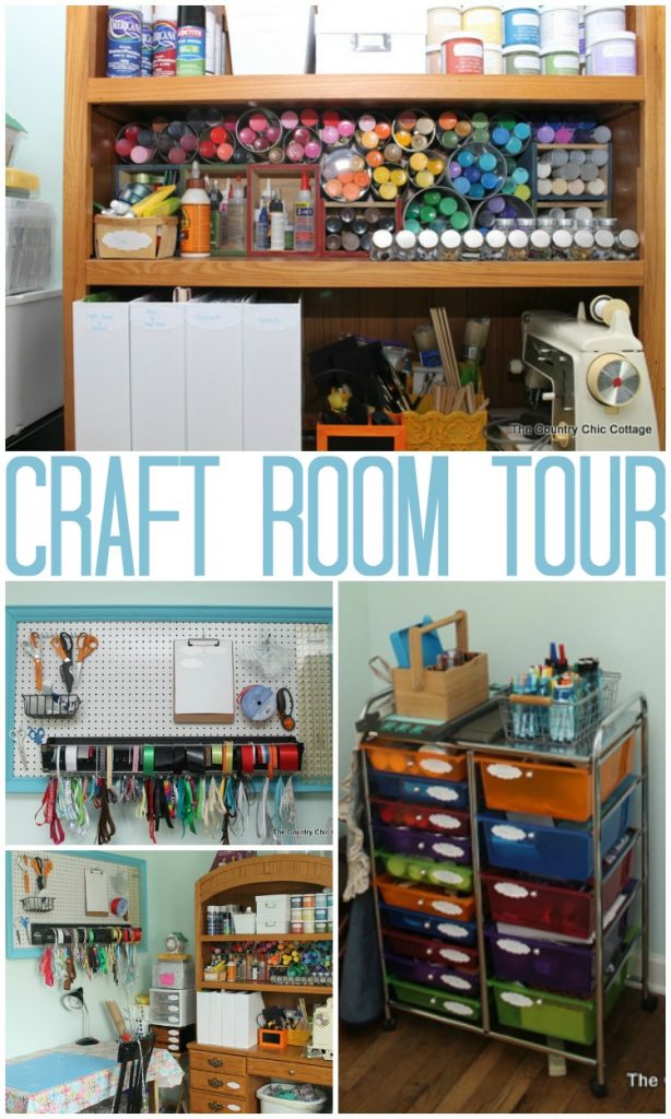 Craft Room Decor: Pretty and Functional Spaces - Angie Holden The Country  Chic Cottage