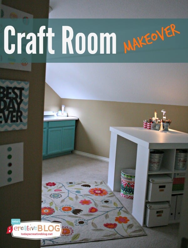 Organized Craft Room Tours -- tours of fabulous craft rooms with tons of ideas for organization.