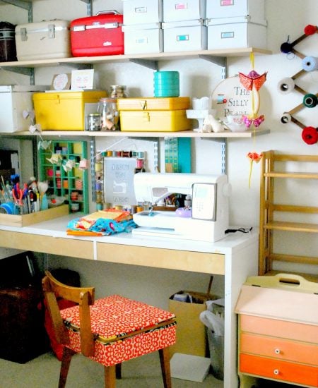 Organized Craft Room Tours -- tours of fabulous craft rooms with tons of ideas for organization.