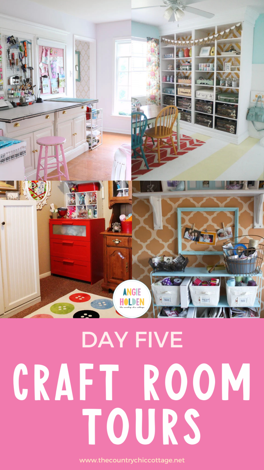 Craft Room Tours Day 5 - Angie Holden The Country Chic Cottage