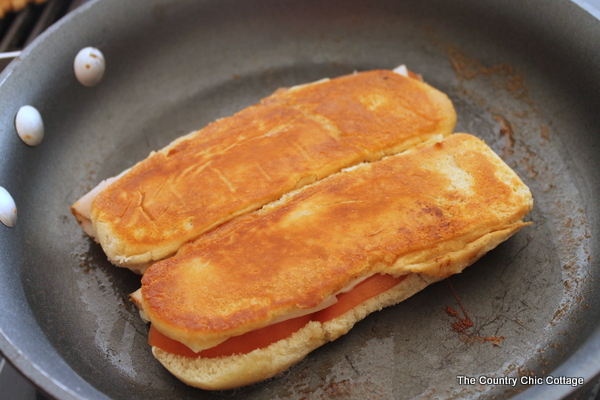 italian melt or what to do with leftover hot dog buns-002