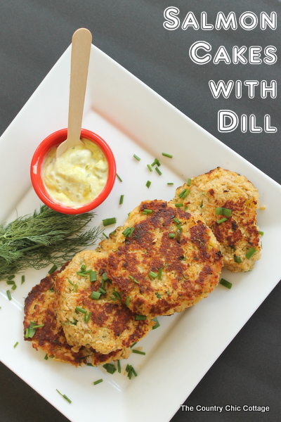 salmon cakes with dill-001