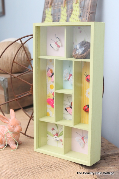 Spring Printer's Tray -- a perfect way to decorate for Spring -- I love the colors in this project!