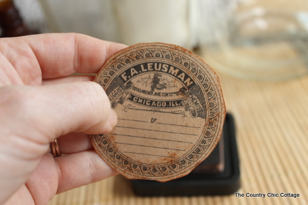 distressed label distressed label
