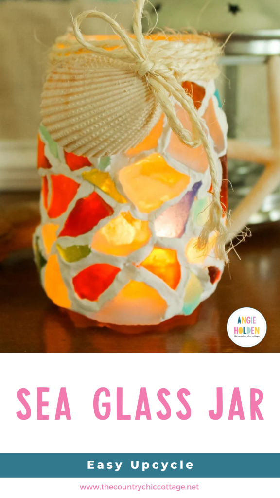 Sea Glass Jar