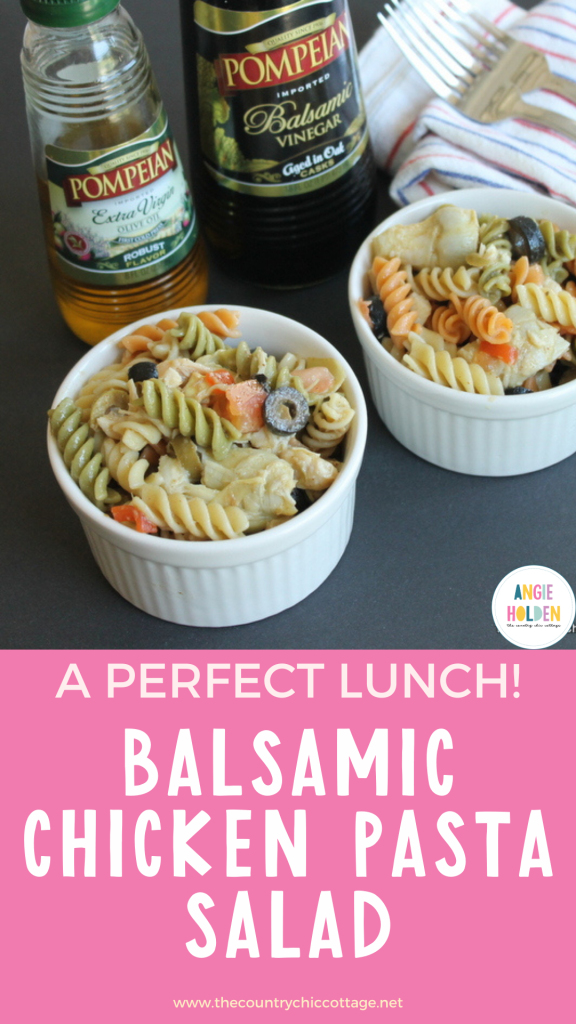 balsamic chicken pasta salad