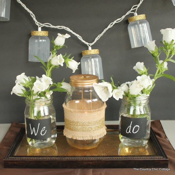 rustic glam wedding decor final