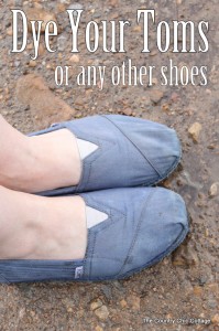 How To Dye Shoes (Toms Or Other Canvas Shoes) - Angie Holden The ...