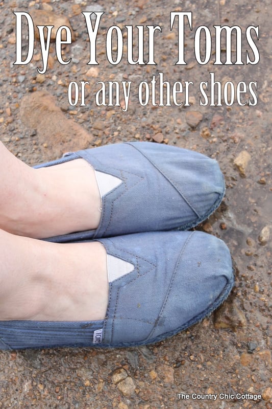 How to dye shoes pin image