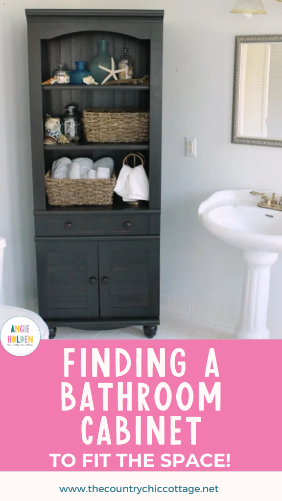 finding a bathroom cabinet