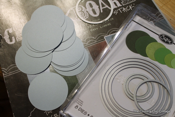 cutting circles for mason jar lids