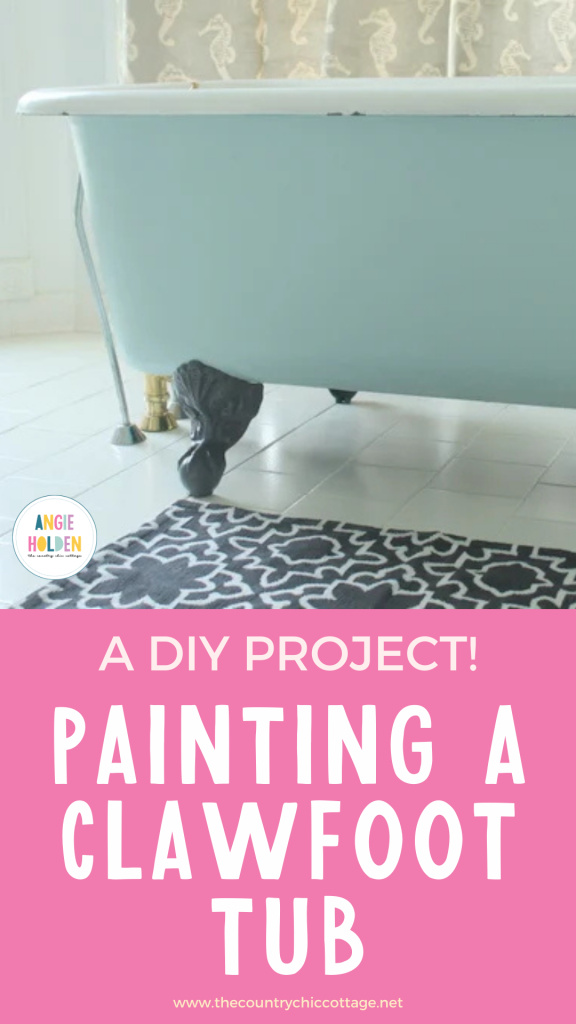 painting a clawfoot tub