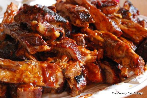 Slow Cooker Barbecue Ribs -- make delicious ribs in your crock pot with this method.