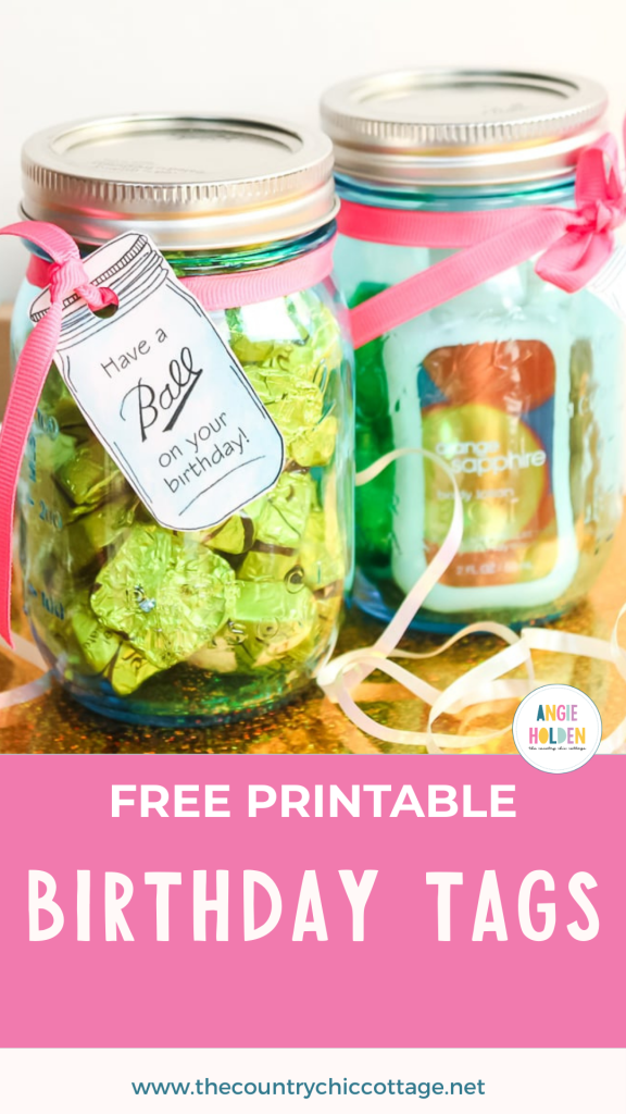 free printable birthday tags
