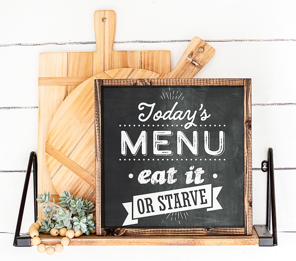 chalkboard kitchen art