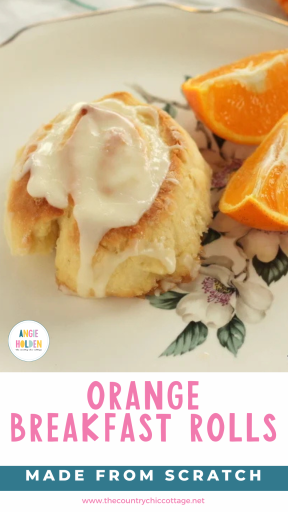 orange breakfast rolls