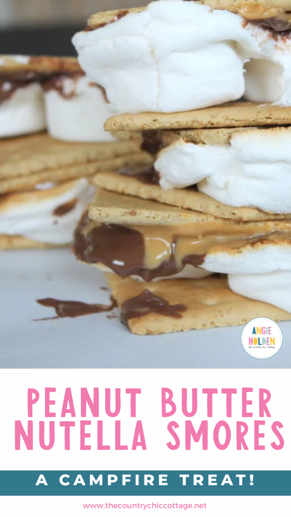 peanut butter nutella smores