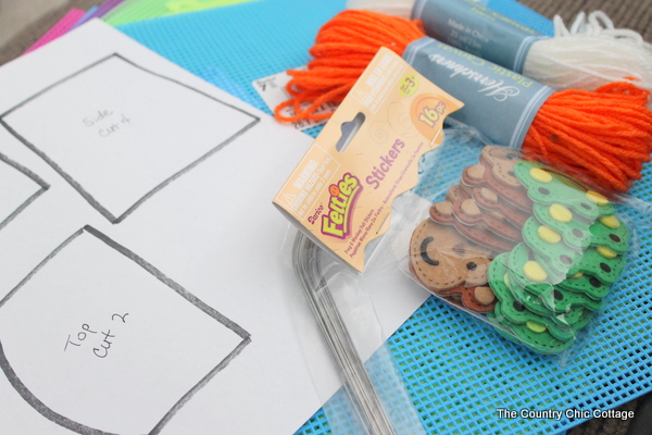 Plastic Canvas Storage Boxes -- a great craft for kids at summer camp or anytime of the year.  Helps to teach basic sewing skills as well.