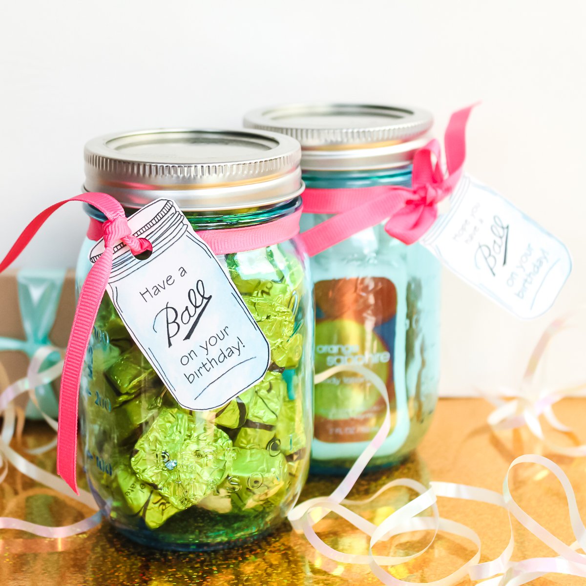 mason jar gift tags