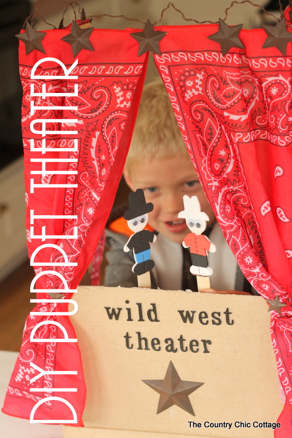 Wild West Puppet Theater for Kids