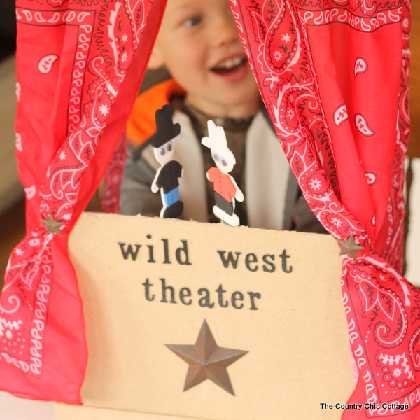 Wild West Puppet Theater for Kids