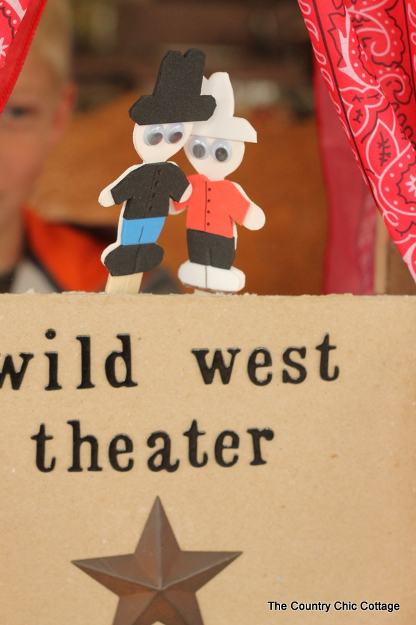 Wild West Puppet Theater for Kids