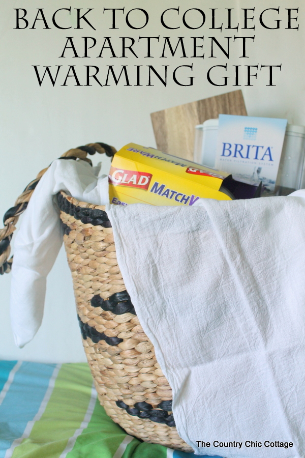 Back to College Gift -- check out this great apartment warming gift for a college aged student. Includes products from Brita®. #ad