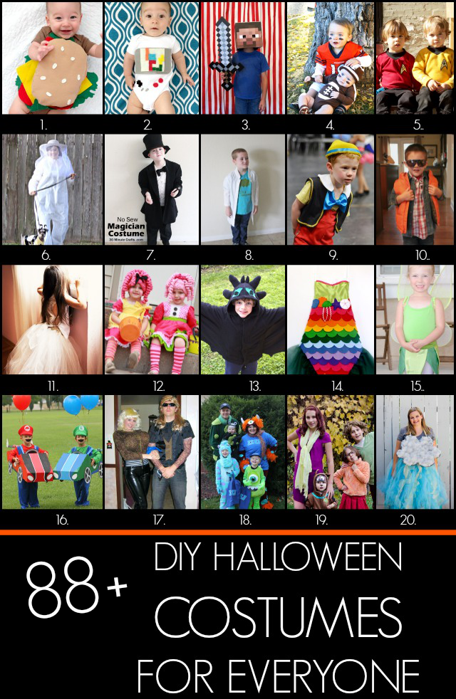 Over 80 handmade costume ideas in one place!