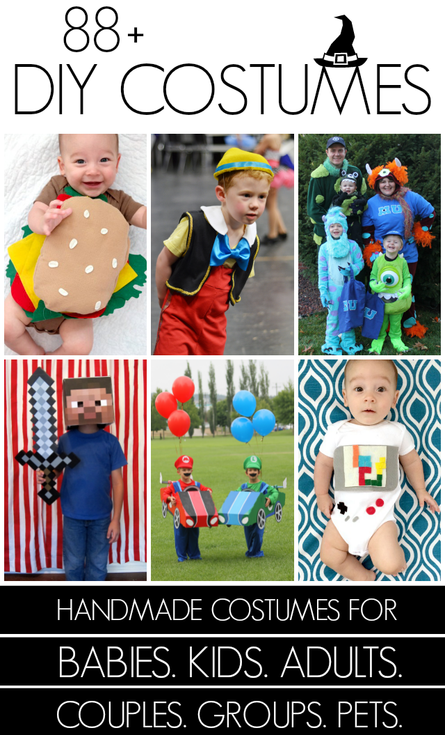 Over 80 handmade costume ideas in one place!