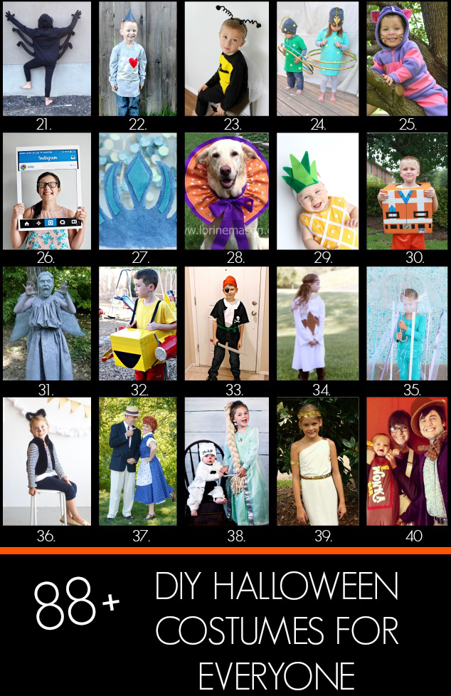 Over 80 handmade costume ideas in one place!