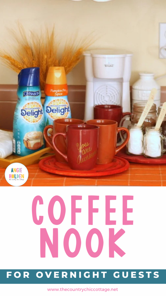 coffee nook for overnight guests